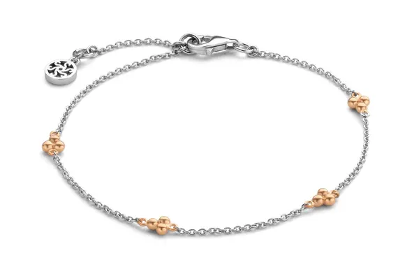Shishi Armband - Sterlingsilber und rosé vergoldet